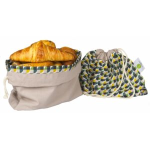 Sac à pain - Corbeille réversible - Rétro années 70