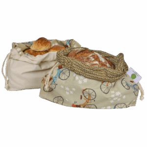 Sac à pain vélo - corbeille réversible