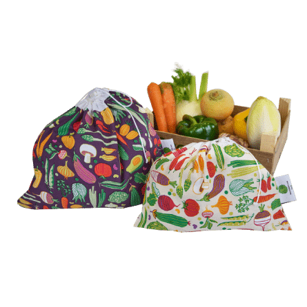 Sac a salade Aubergine - Sacasalades by Arminé