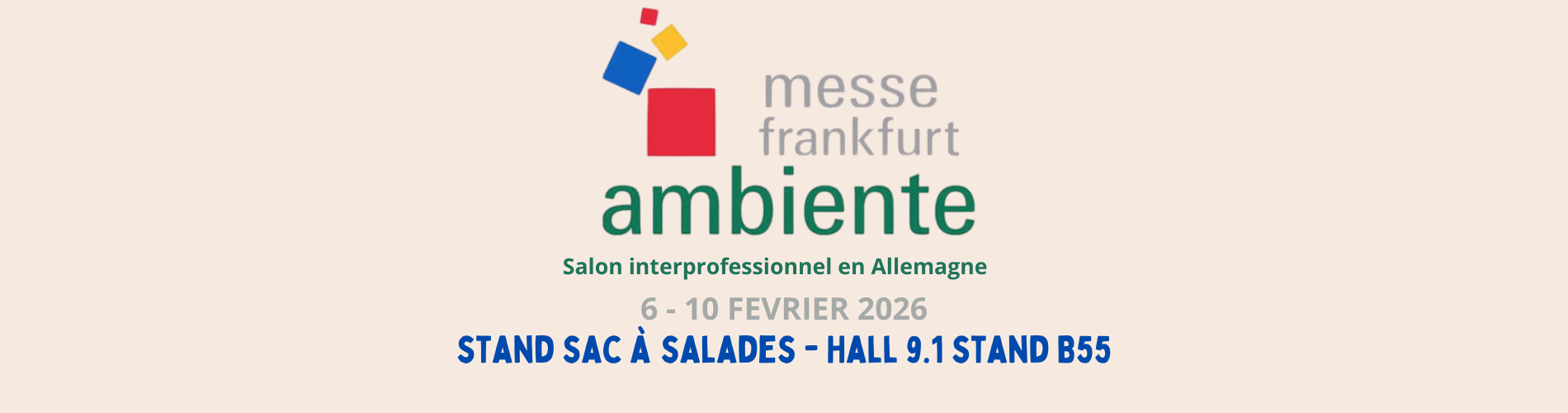 Salon interprofessionnel Allemagne