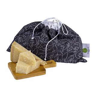 Sac à salades chaton en coton réutilisable sacasalades by arminé